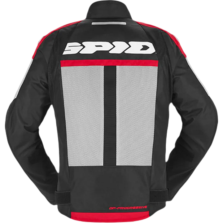 Jacke Progressive Net Windout grau-schwarz-rot