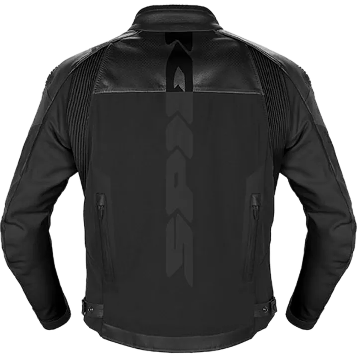 Veste en cuir DP Progressive Hybrid Perforated noir
