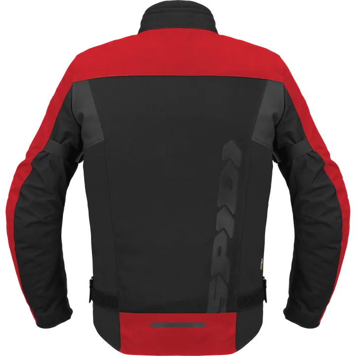 Jacke Corsa H2OUT rot-schwarz