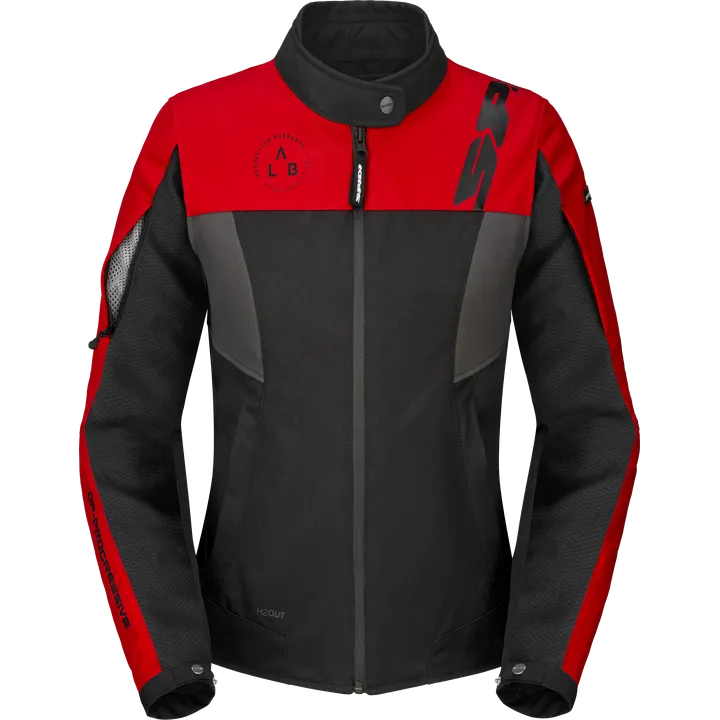 Veste Corsa H2OUT femmes rouge-noir