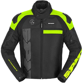Jacke Progressive Net H2OUT grau-schwarz-rot