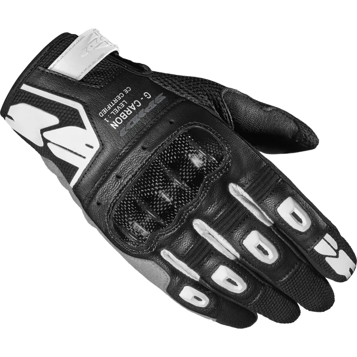 Handschuhe G-Carbon Damen schwarz-weiss