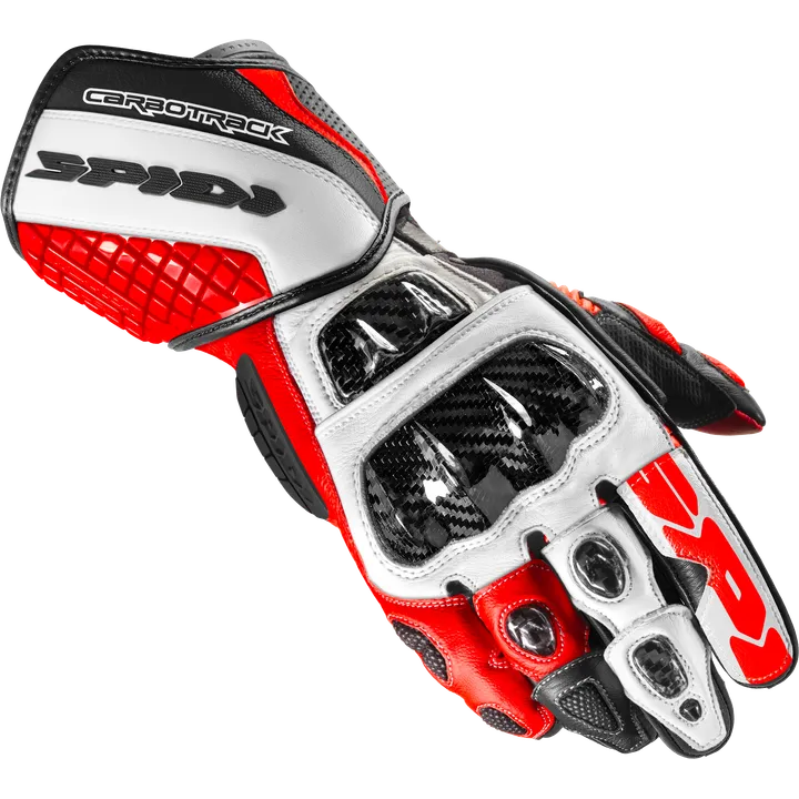 Handschuhe Carbo Track Evo rot-weiss-schwarz