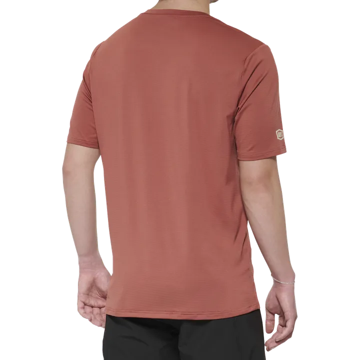 Airmatic Short Sleeve Jersey cardinal