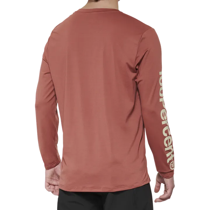 Airmatic Long Sleeve Jersey cardinal