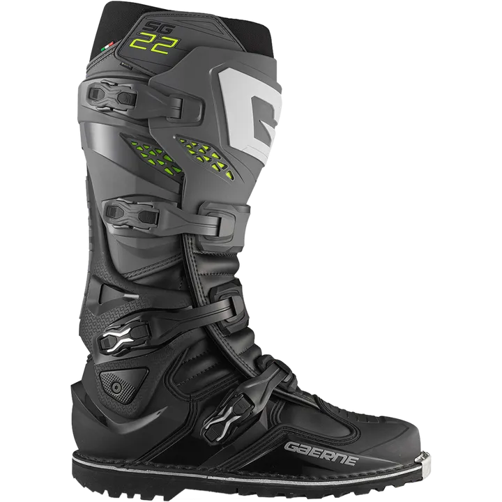 Endurostiefel SG22 Gore-Tex dunkelgrau-schwarz