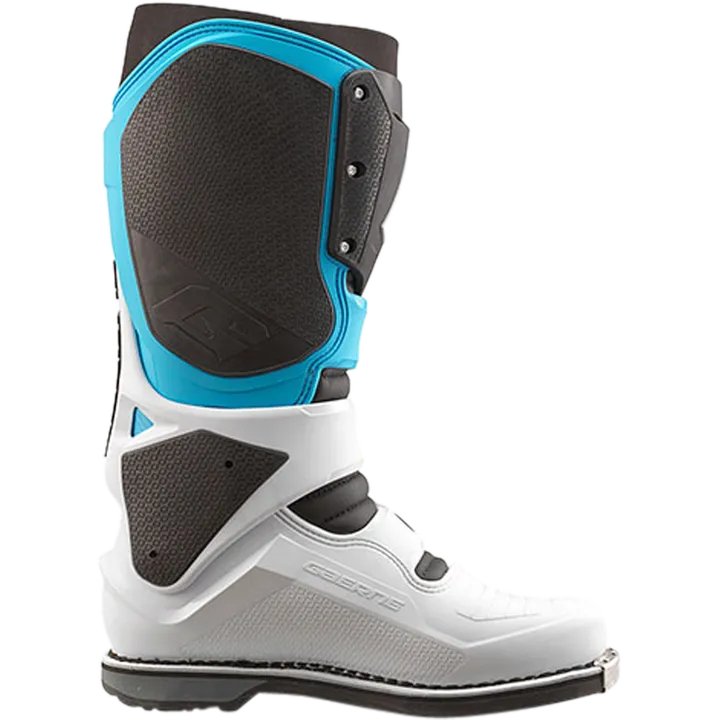 Offroadstiefel SG22 weiss-schwarz-hellblau
