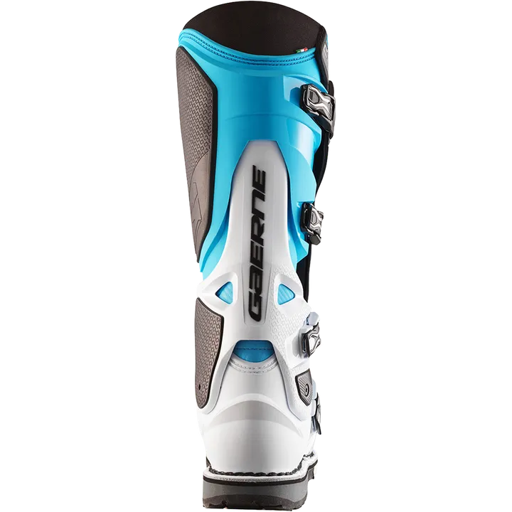 Offroadstiefel SG22 weiss-schwarz-hellblau