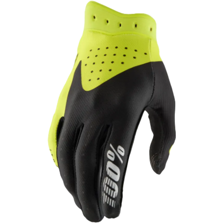 Gant Itrack noir/jaune