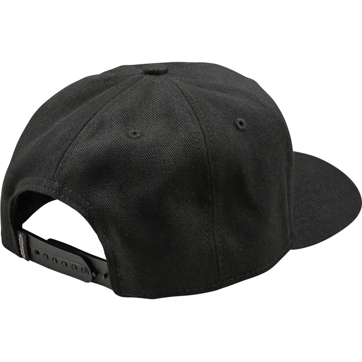 Curved SnapbackHAT - Badge schwarz
