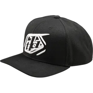 Curved SnapbackHAT - Badge schwarz