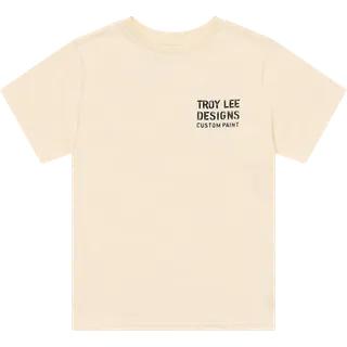 Womens Short Sleeve Tee - Paint Shop blanc
