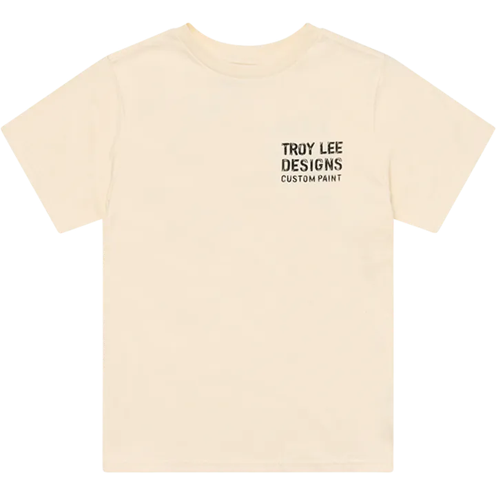 Womens Short Sleeve Tee - Paint Shop blanc