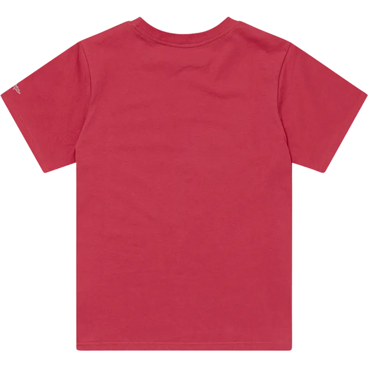 Womens Short Sleeve Tee - Peace Out bordeaux