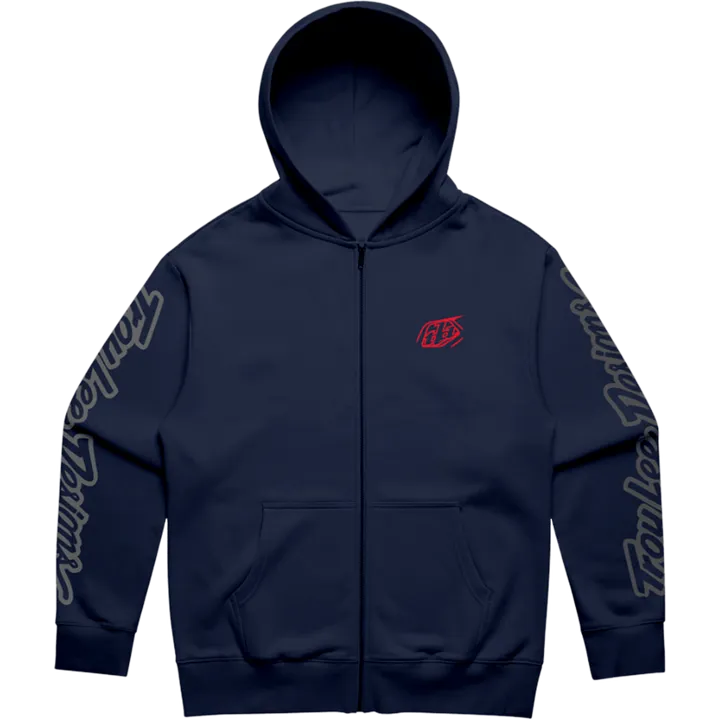 Zip UpHoodie - Branded schwarz