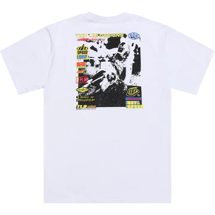 Short Sleeve Tee - Overload blanc