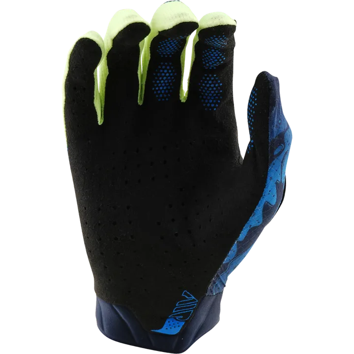 Air Glove - Drip jaune-bleu