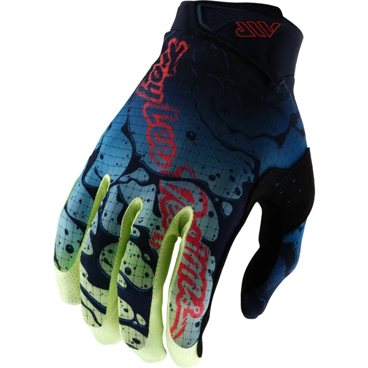 Air Glove - Drip jaune-bleu