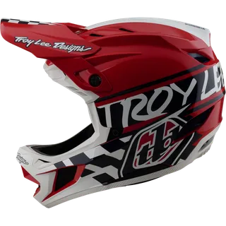 D4 Polyacrylite Helmet W/MIPS - Fifty-50 blanc-rouge