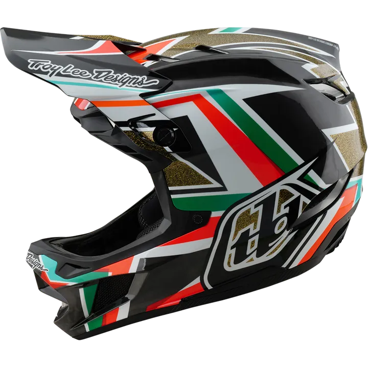 D4 Carbon Helmet W/MIPS - Frames noir-or