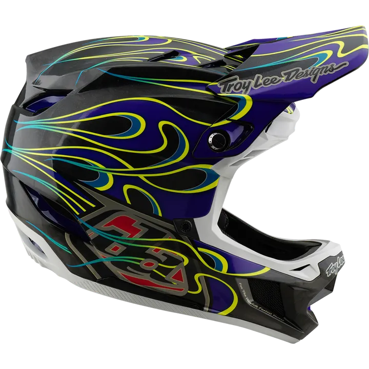D4 Carbon Helmet W/MIPS - Torched noir-violet