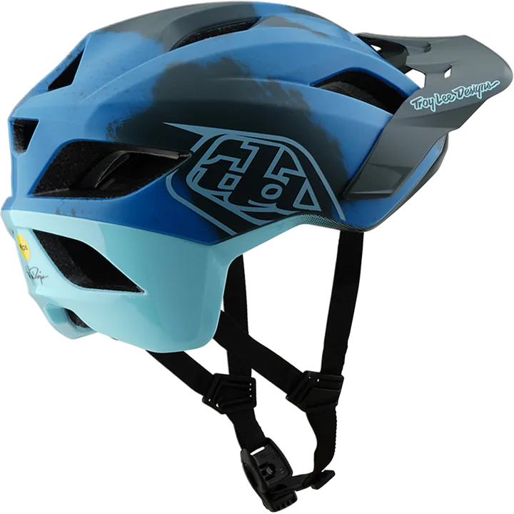 Flowline SE Helmet W/MIPS - Badge Camo bleu