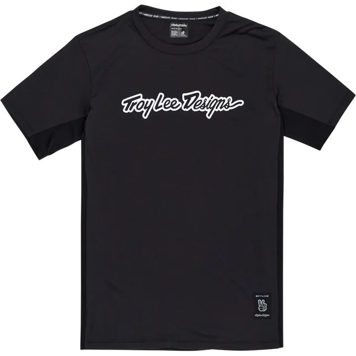 Skyline Short Sleeve Ride Tee - Signature schwarz