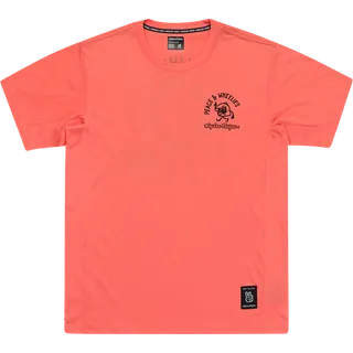 Skyline Short Sleeve Ride Tee - P&W melon