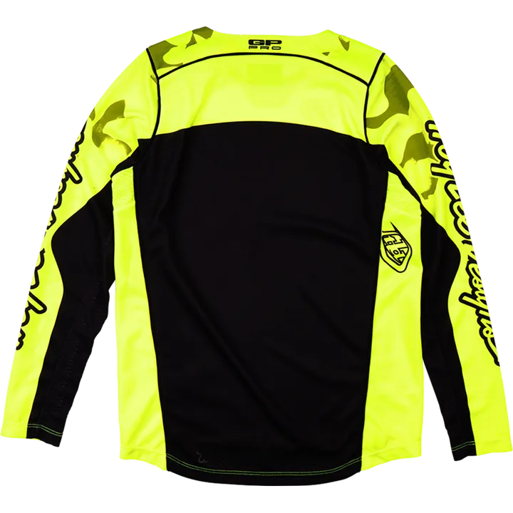 Youth GP PRO Jersey - Blotted gelb
