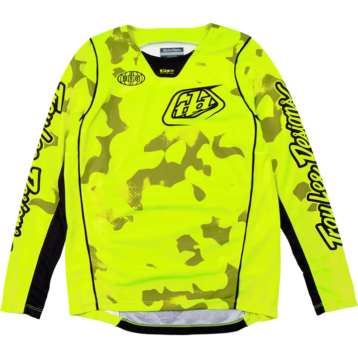 Youth GP PRO Jersey - Blotted gelb