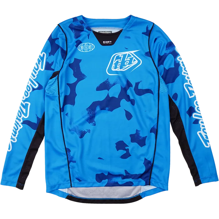 Youth GP PRO Jersey - Blotted bleu