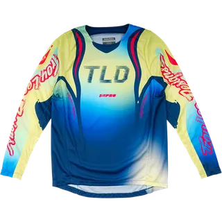 Youth GP PRO Jersey - Drip jaune-marine