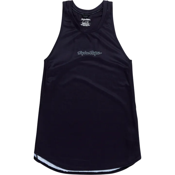 Womens LUXE TANK - Solid noir