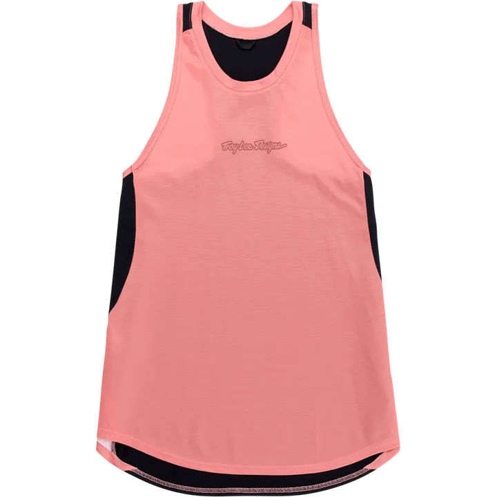 Womens LUXE TANK - Solid terra cotta