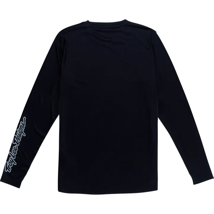 Womens Lilium LS Jersey - Mono schwarz