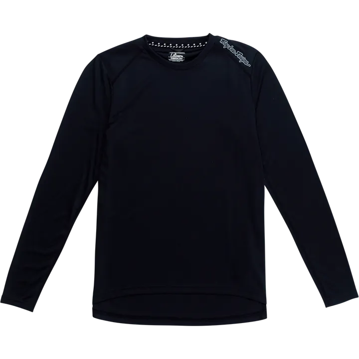 Womens Lilium LS Jersey - Mono schwarz