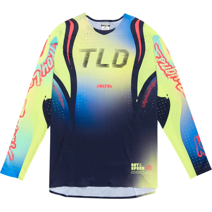 SE ULTRA Jersey - Drip gelb-navy