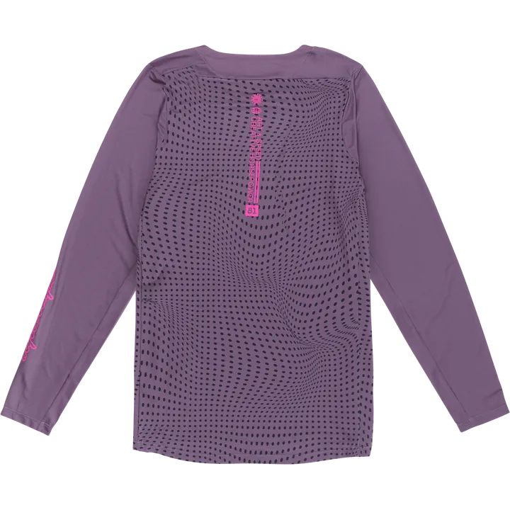 Skyline LS Jersey - Radioscape violet