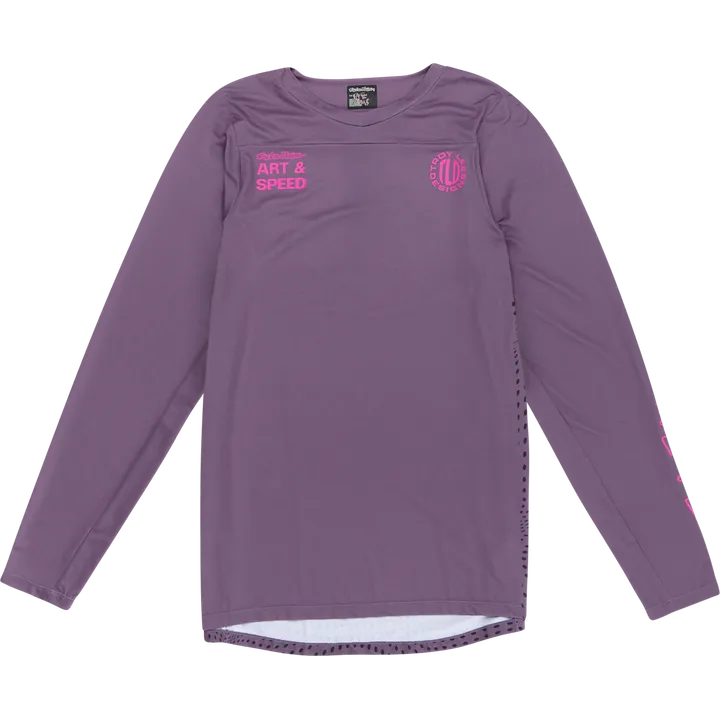 Skyline LS Jersey - Radioscape violet