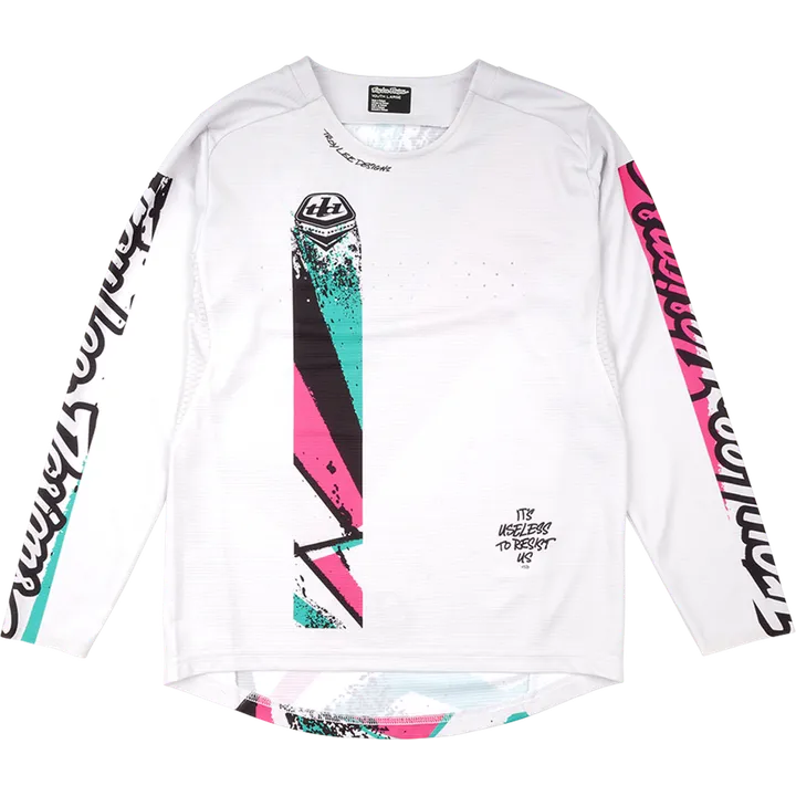 Youth Sprint Jersey - Full Pull grau