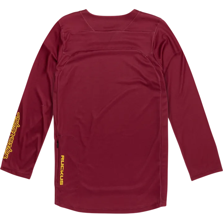 Ruckus 3/4 Jersey - Spun marron