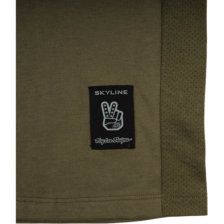 Youth Skyline Ride Short Sleeve Tee - Worldwide marron