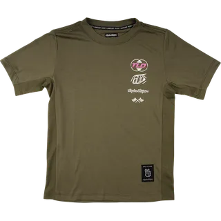 Youth Skyline Ride Short Sleeve Tee - Worldwide marron