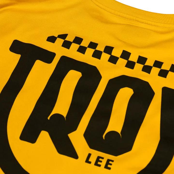 Ruckus Long Sleeve Ride Tee - Eyez safran