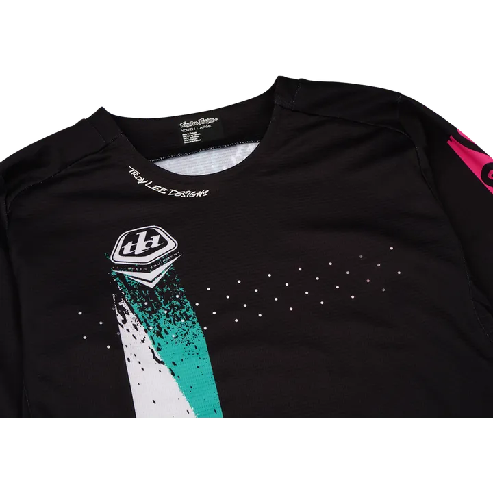 Youth Sprint Jersey - Full Pull noir