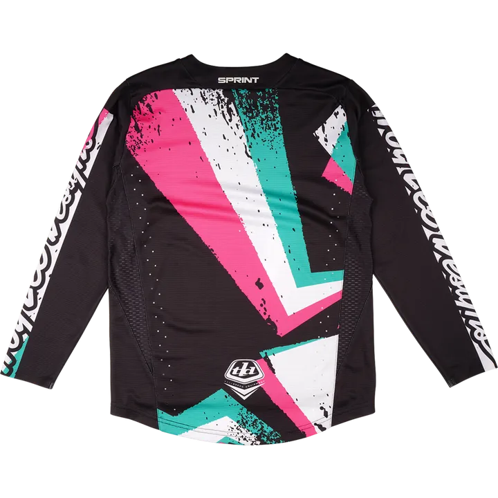 Youth Sprint Jersey - Full Pull noir