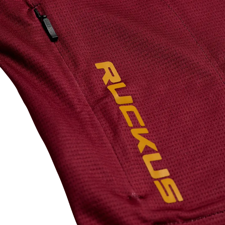 Ruckus 3/4 Jersey - Spun marron