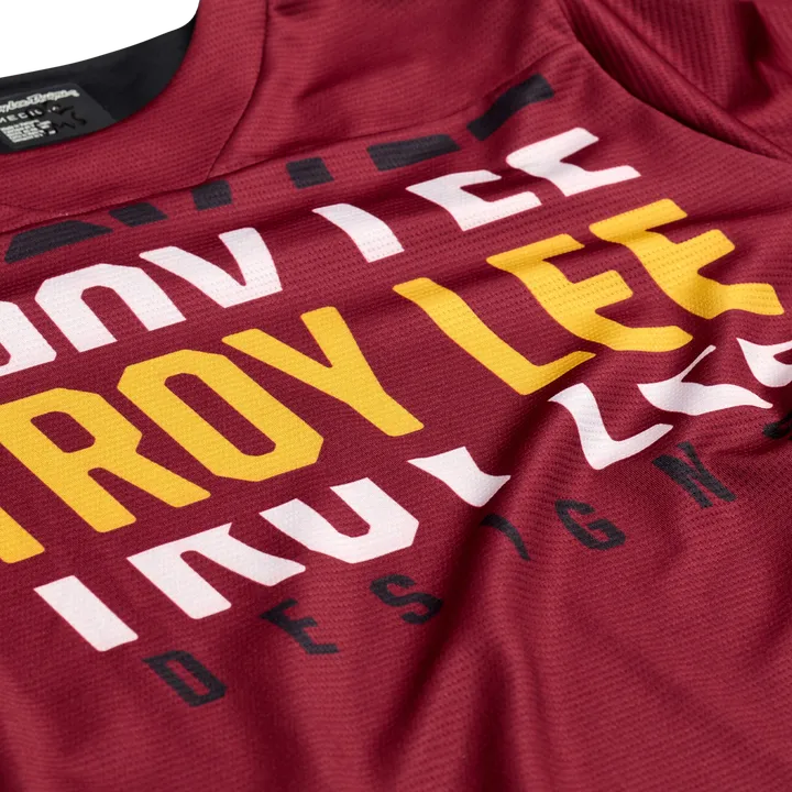 Ruckus 3/4 Jersey - Spun marron