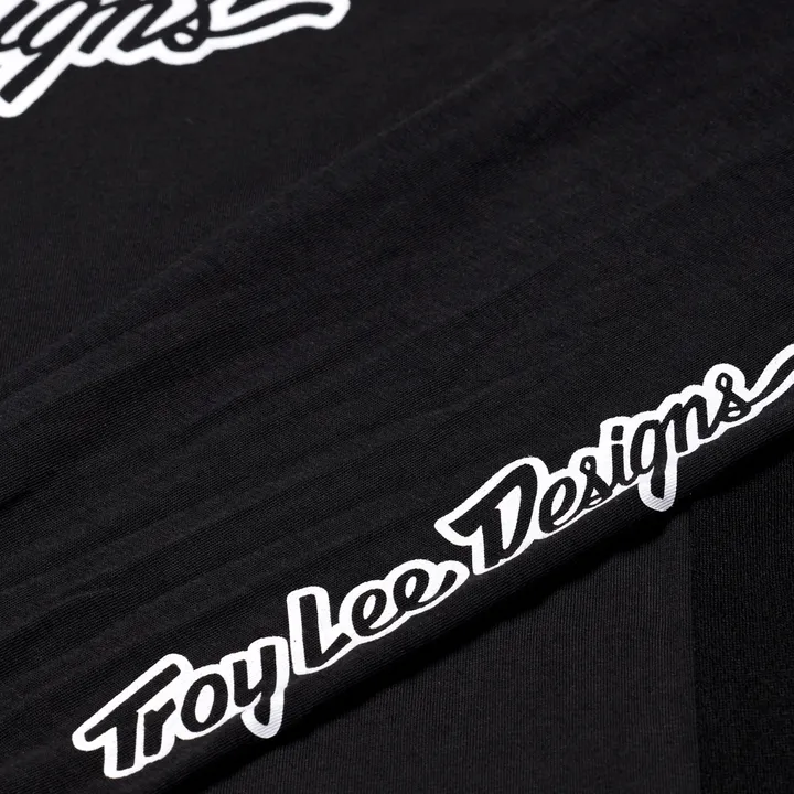 Skyline Long Sleeve Ride Tee - Signature schwarz
