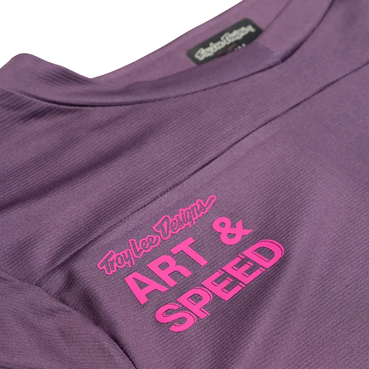 Skyline SS Jersey - Radioscape violet